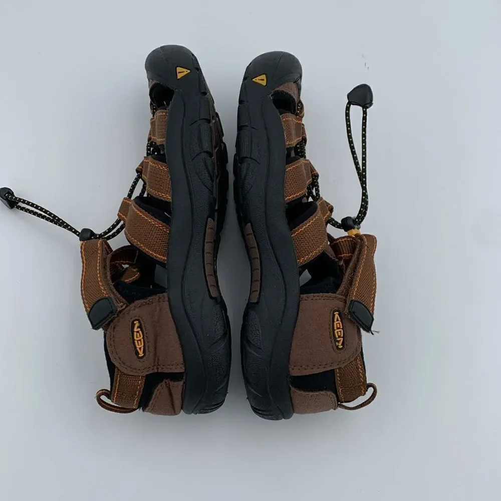 Keen Newport brown strap water hiking shoes mens size 6/38
